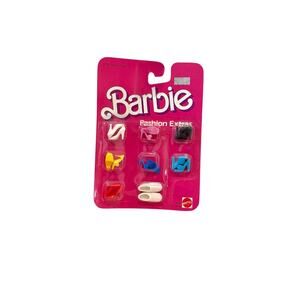 Barbie Fashion Extras Shoes 8 Pairs 1984 Mattel 9121 4917 Sealed